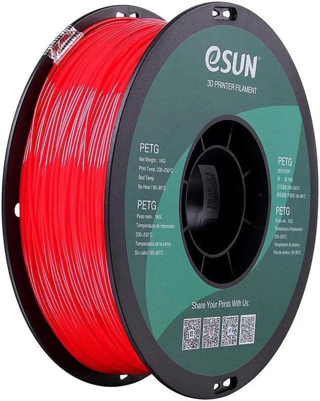 Alt view image 4 of 5 - PETG Filament 1KG 1.75mm Vacuumed Sealed Package Dimensional Accuracy +/- 0.05mm for 3D Printing Material