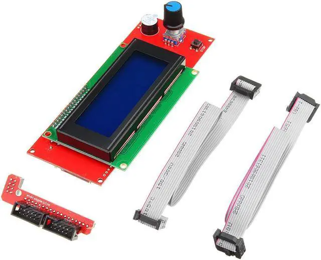 Alt view image 3 of 5 - 3D Printer Kit RAMPS 1.4+2560 +DRV8825 Stepper Motor+2004 LCD+PCB Heat Bed MK2B