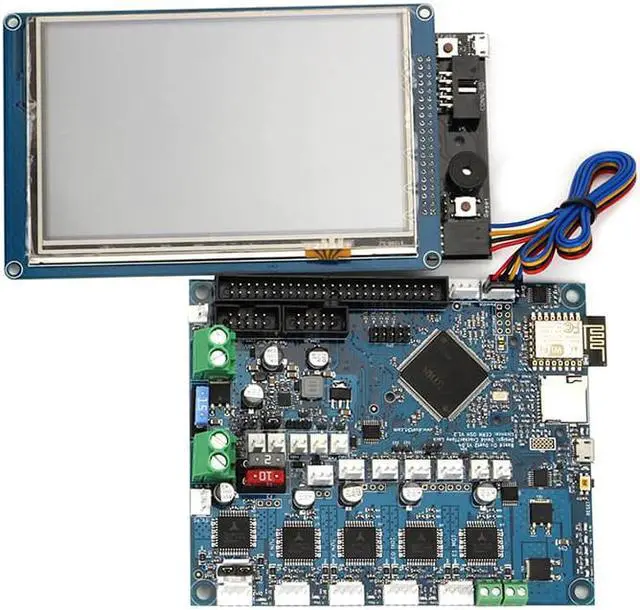 Alt view image 2 of 5 - 2 Wifi V1.04 Cloned DuetWifi Advanced 32 Bit Electronic Mainboard With 7 inch PanelDue Touch Screen Controller For 3D Printer