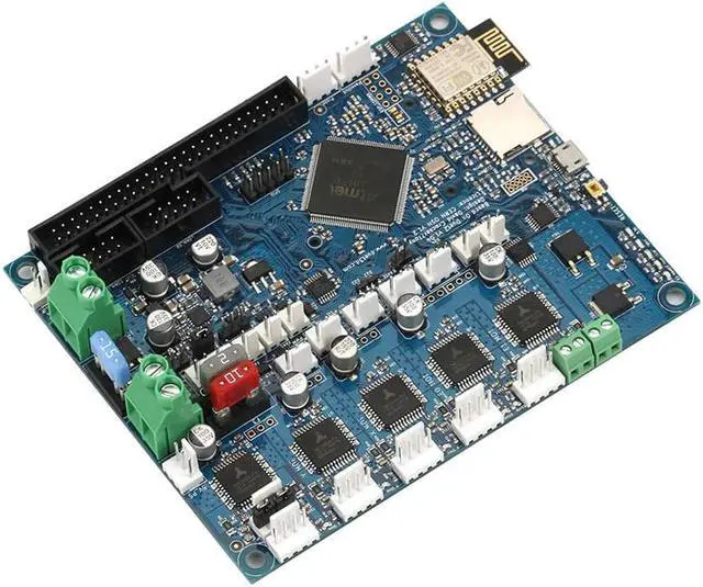 Alt view image 4 of 5 - 2 Wifi V1.04 Cloned DuetWifi Advanced 32 Bit Electronic Mainboard With 7 inch PanelDue Touch Screen Controller For 3D Printer