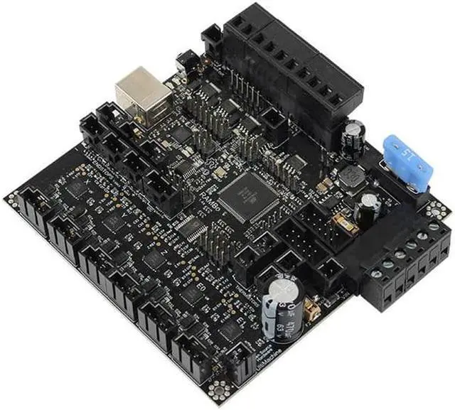 Alt view image 4 of 5 - Cloned RAMBo 1.4 Motherboard MEGA And Stepper Drivers All On One Integrated PCB For /Lulzbot Taz6/3D Printer
