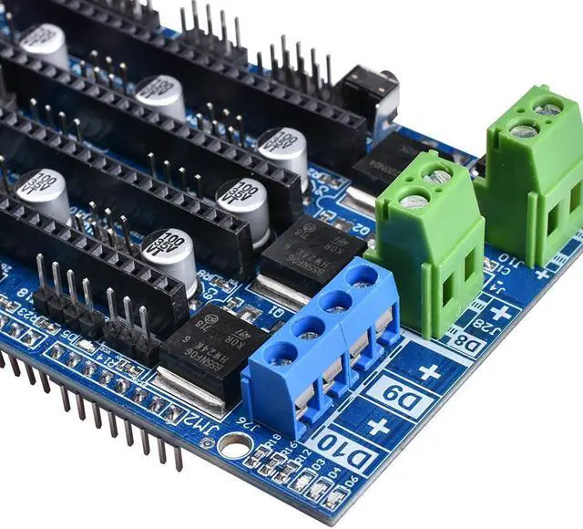 Alt view image 5 of 5 - Upgrade Ramps 1.6 Board Base on Ramps 1.5 4-Layer PCB Control Panel Mainboard with 5Pcs DRV8825 Driver for 3D Printer