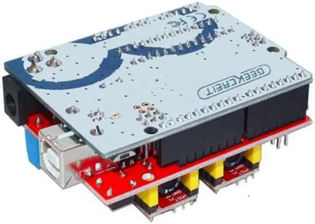 Alt view image 2 of 5 - UNO R3 With 4pcs A4988 Driver With CNC Shield V3 Expansion Board For3D Printer