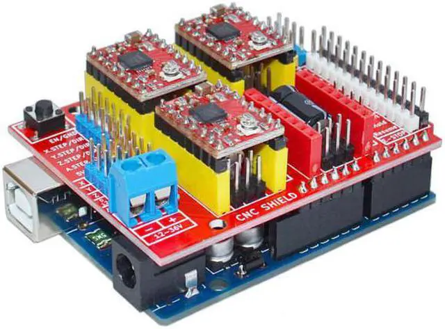 Main image of UNO R3 With 4pcs A4988 Driver With CNC Shield V3 Expansion Board For3D Printer