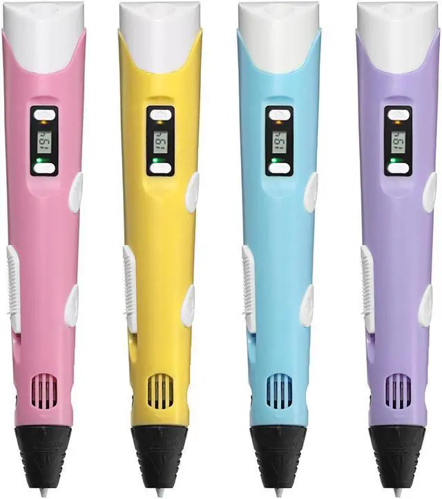 Alt view image 2 of 5 - DIY Graffiti Three-Dimensional Shape 3D Printer Pen With PLA FilamentFor Children's Education