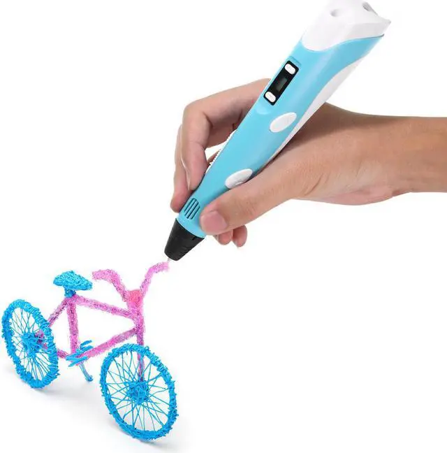 Alt view image 3 of 5 - DIY Graffiti Three-Dimensional Shape 3D Printer Pen With PLA FilamentFor Children's Education