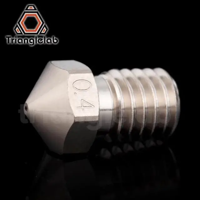 Alt view image 3 of 3 - / Dforce T-V6 Plated Copper Nozzle Durable Non-stick High Performance For 3D Printers M6 Thread For E3D V6 Dragon Hotend