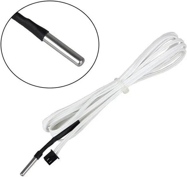 Alt view image 2 of 5 - 1M/2M Thermistor Temperature Sensor HT-NTC100K B3950 350 High Temperature Version For 3D Printer