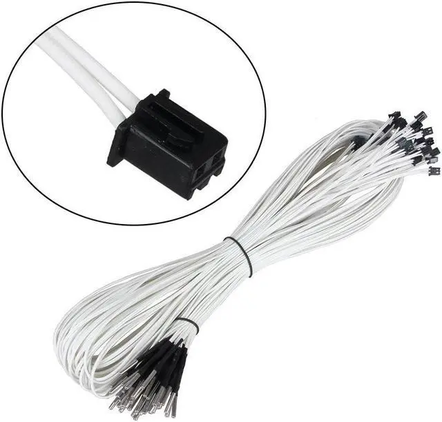 Alt view image 3 of 5 - 1M/2M Thermistor Temperature Sensor HT-NTC100K B3950 350 High Temperature Version For 3D Printer