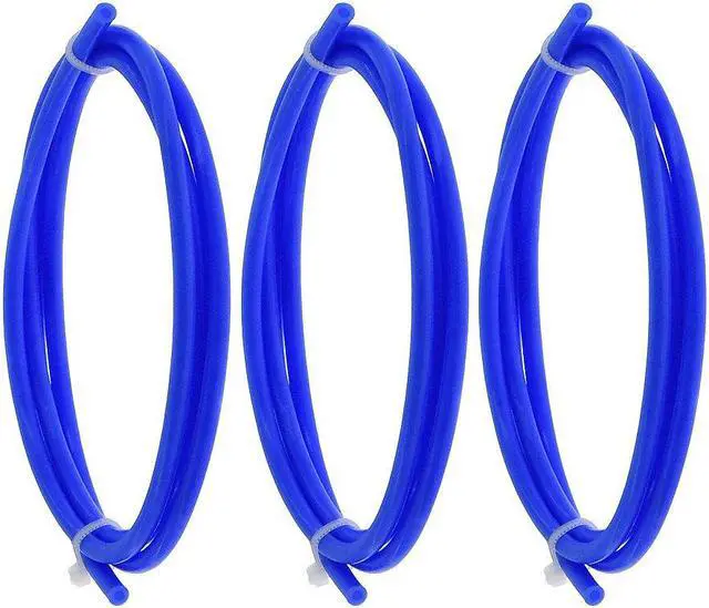 Alt view image 4 of 4 - TWO3PCS 1Meters Blue PTFE Tube + 3 PC4-M6 Pneumatic Connector + 3 PC4-M10 Connectors for 3D Printer 1.75mm Filament