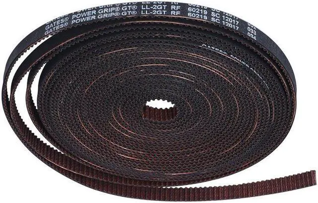 Alt view image 6 of 7 - 1M Length 2GT-6/9/10mm GATES-LL-2GT GT2 Open Timing Belt Wear Resistant for Ender-3 CR-10 Anet 3D Printer Parts