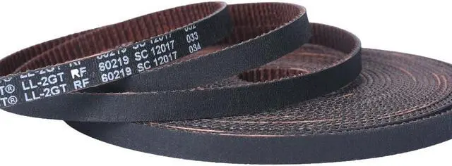 Alt view image 7 of 7 - 1M Length 2GT-6/9/10mm GATES-LL-2GT GT2 Open Timing Belt Wear Resistant for Ender-3 CR-10 Anet 3D Printer Parts