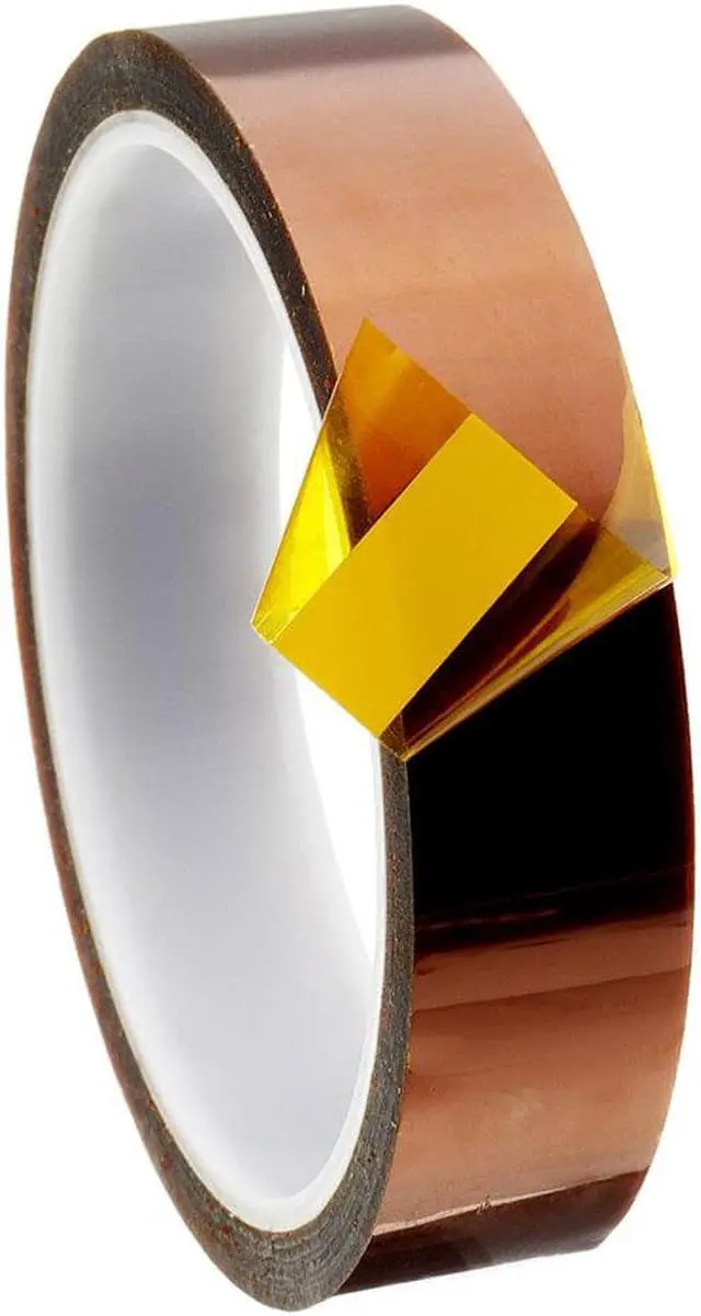Alt view image 3 of 5 - 5mm/10mm/15mm/20mm/25mm/30mm High Temperature Polyimide Film Heat Resistant Tape For 3D Printer