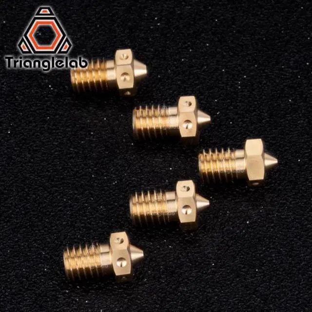 Alt view image 4 of 4 - / Dforce V6 bRASS Nozzle For 3D Printer Hotend 3D Printer Nozzle For E3D Nozzles Hotend Titan Extruder