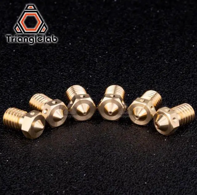 Alt view image 3 of 4 - / Dforce V6 bRASS Nozzle For 3D Printer Hotend 3D Printer Nozzle For E3D Nozzles Hotend Titan Extruder