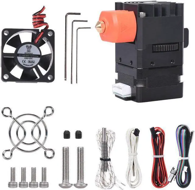 Main image of H2 Extruder Direct Dual Drive Gear Extruder for BIQU-BXEnder-3 V2/Ender-3pro 3D Printer TPU&TPE Filament Suitable/7 to 1 Gear Ratio/Capricorn Teflon tube