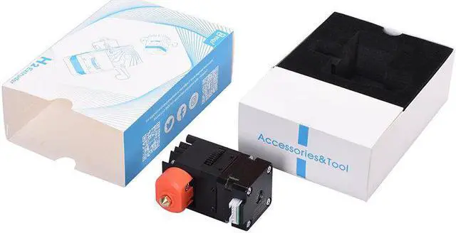 Alt view image 2 of 5 - H2 Extruder Direct Dual Drive Gear Extruder for BIQU-BXEnder-3 V2/Ender-3pro 3D Printer TPU&TPE Filament Suitable/7 to 1 Gear Ratio/Capricorn Teflon tube