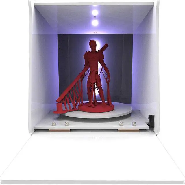 Alt view image 2 of 5 - GCB-1 UV Curing Box 185mm×180mm Curing Size for SLA DLP 3D Printer