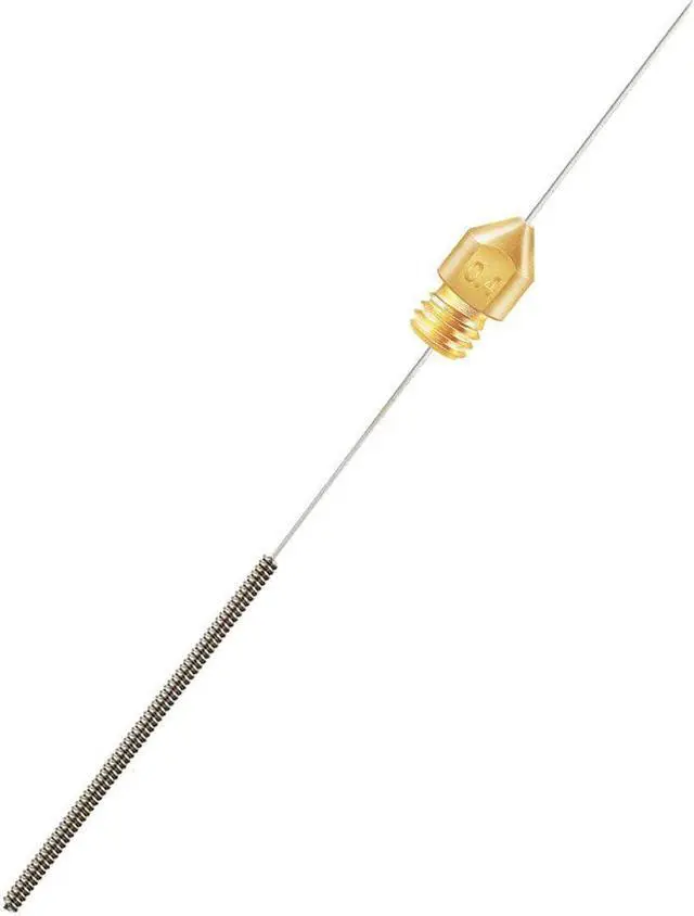 Alt view image 3 of 4 - SIMAX3D 45Pcs Hardened Steel Tool High Temperature Titanium Alloy MK8 Nozzle for Creality Ender 3 CR-10 Makerbot 3D Printer