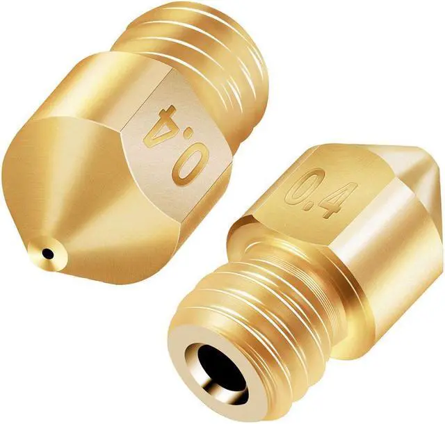 Alt view image 4 of 4 - SIMAX3D 45Pcs Hardened Steel Tool High Temperature Titanium Alloy MK8 Nozzle for Creality Ender 3 CR-10 Makerbot 3D Printer