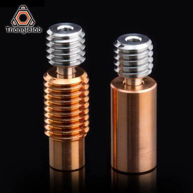 Main image of / Dforce V6 Titanium Alloy Bi-Metal Heatbreak For E3D V6 HOTEND Heater Block For Prusa i3 MK3 Break 1.75MM for 3D Printer
