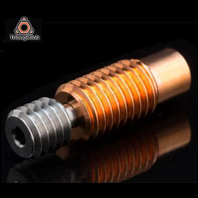 Alt view image 3 of 5 - / Dforce V6 Titanium Alloy Bi-Metal Heatbreak For E3D V6 HOTEND Heater Block For Prusa i3 MK3 Break 1.75MM for 3D Printer