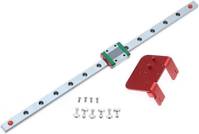 Alt view image 2 of 5 - MK8 Extruder Direct Drive Upgrade Feed Replacement Kit + Linear Rail Slide Kit For Ender-3 V2 Ender-3Pro CR10s 3D Printer