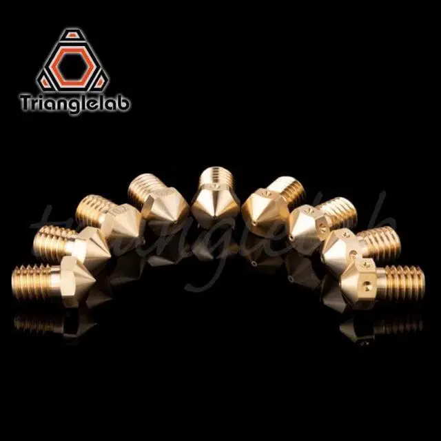 Alt view image 4 of 4 - / Dforce T-V6 Brass Nozzle V6 Nozzle for 3D printers hotend M6 Thread for E3D Nozzles hotend titan extruder
