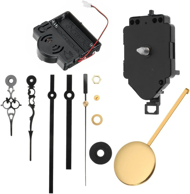 Wall Quartz Pendulum Clock Movement Mechanism Music Box DIY Repair Kit ...