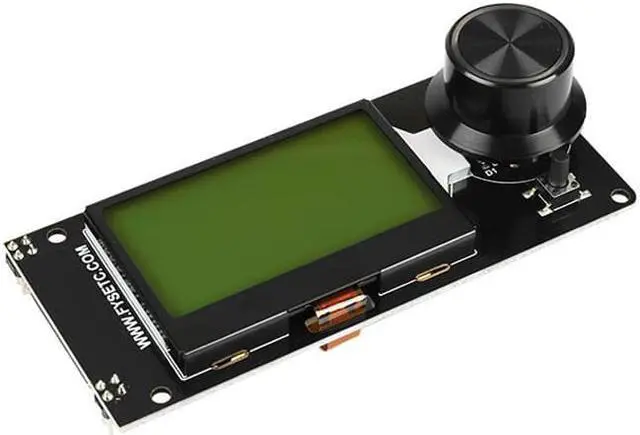 Alt view image 5 of 5 - Mini 12864 RGB Backlight LCD Display Screen forHornet 3D Printer Part Support Marlin With  Card Slot for SKR Voron 2.4 Mainboard