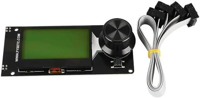 Alt view image 4 of 5 - Mini 12864 RGB Backlight LCD Display Screen forHornet 3D Printer Part Support Marlin With  Card Slot for SKR Voron 2.4 Mainboard