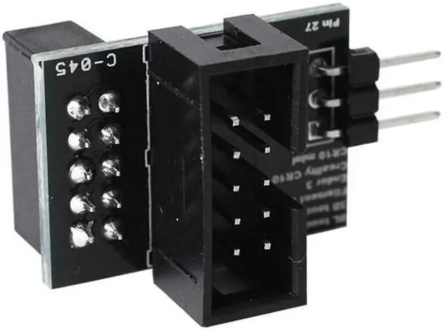 Alt view image 2 of 4 - 27 Black PCB Board Adapter Plate for BLTouch Filament Sensor Compatible With Creality CR-10/Ender 3/Ender-5 3D Printer