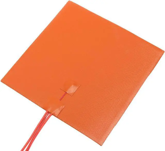 Alt view image 4 of 5 - 12V 200W 200mmx200mm Waterproof Flexible Silicone Heated Bed Heating Pad For 3D Printer
