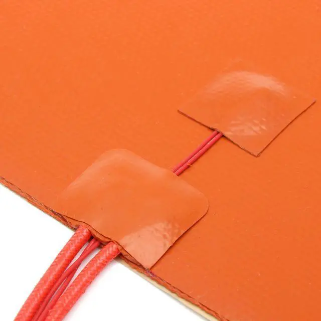 Alt view image 5 of 5 - 12V 200W 200mmx200mm Waterproof Flexible Silicone Heated Bed Heating Pad For 3D Printer