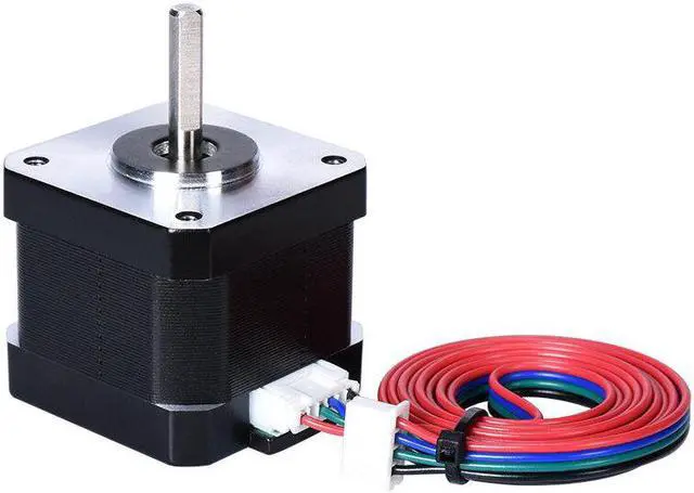 Alt view image 2 of 4 - 17HS4401-S 40mm Nema 17 Stepper Motor 42 Motor 42BYGH 1.7A 40N.cm 4-lead Motor for 3D printer CNC Laser Engraving Machine
