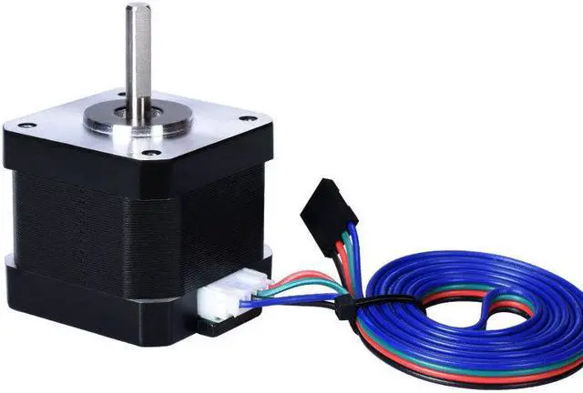 Alt view image 3 of 4 - 17HS4401-S 40mm Nema 17 Stepper Motor 42 Motor 42BYGH 1.7A 40N.cm 4-lead Motor for 3D printer CNC Laser Engraving Machine