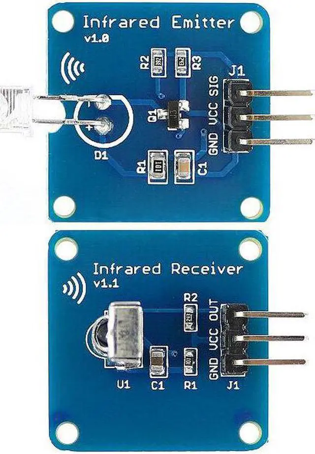 Main image of Mini 38KHz IR Infrared Transmitter Module + IR Infrared Receiver Sensor Module RPI STM32