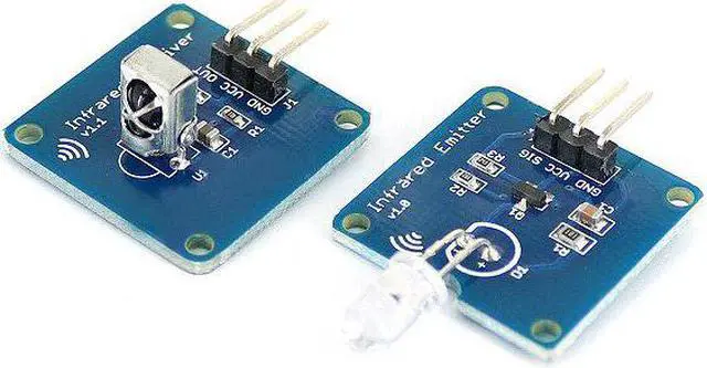 Alt view image 2 of 3 - Mini 38KHz IR Infrared Transmitter Module + IR Infrared Receiver Sensor Module RPI STM32