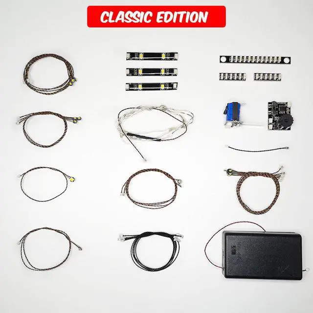 Alt view image 2 of 5 - DIY LED Light Lighting Kit ONLY For LEGO 10263 Winter Village Fire Station Building