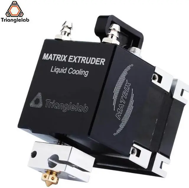 Alt view image 2 of 5 - / Dforce Matrix LC Extruder Water Cooling Hotend 3D Printer For Ender3 Prusa CR10 ANETSidewinder X1 3D Printer
