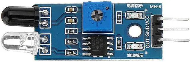 Alt view image 3 of 5 - 5PcsIR Infrared Obstacle Avoidance Sensor Module For Smart Car Robot 3-wire Reflective Photoelectric