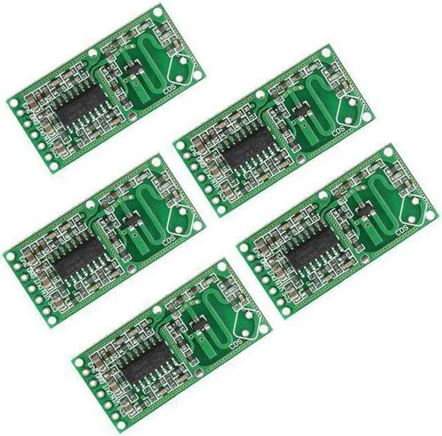Main image of 5pcs RCWL-0516 4-28V 3mA Microwave Radar Sensor Human Body Induction Switch Module Prober