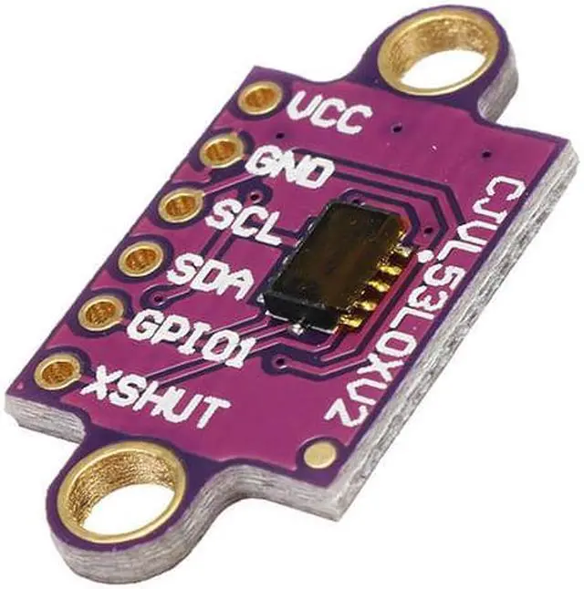 Alt view image 2 of 5 - GY-VL53L0XV2 L53L0X TOF Time-Of-Flight Distance Sensor 940nm Laser Ranging Sensor Module I2C IIC