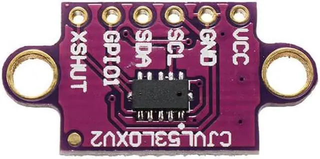 Alt view image 5 of 5 - GY-VL53L0XV2 L53L0X TOF Time-Of-Flight Distance Sensor 940nm Laser Ranging Sensor Module I2C IIC