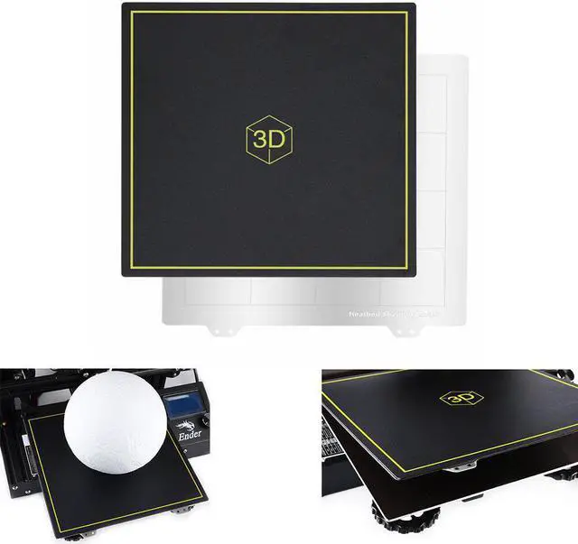 Main image of 235*235mm Flexible Magnetic Platform Sticker+Spring Steel Heated Bed Plate For CR-10/Tornado 3D Printer