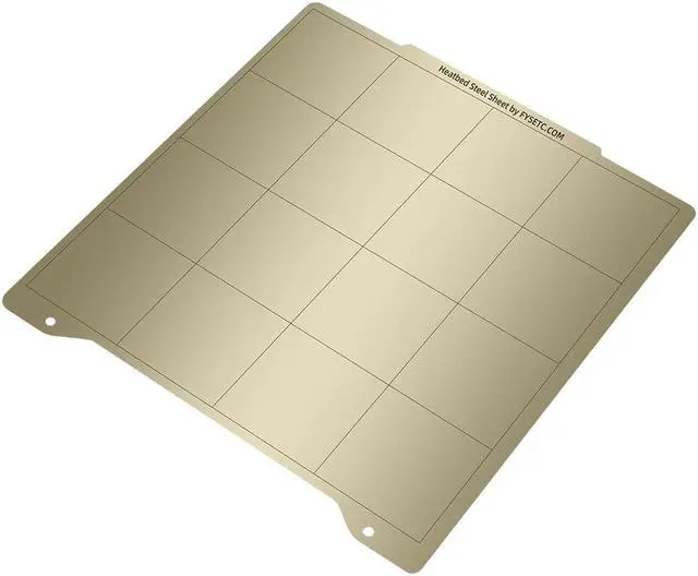 Alt view image 2 of 5 - 196.3 * 145.5 * 190mm Spring Steel Plate + PEi Kit Prusa Mini Hotbed Platform Spring Steel Plate for 3D Printer Accessories