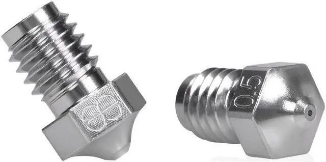 Alt view image 3 of 3 - 4Pcs0.4MM Phaetus V6 Nozzle for Copper Plating V6 Hotend Extruder 1.75MM Filament Suit Prusa I3 MK3 3D Printer