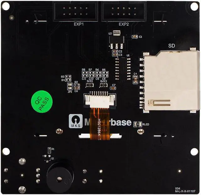 Alt view image 5 of 5 - SIMAX3D 12864A V1.0 LCD Screen With SD Card Reader for 3D Printer