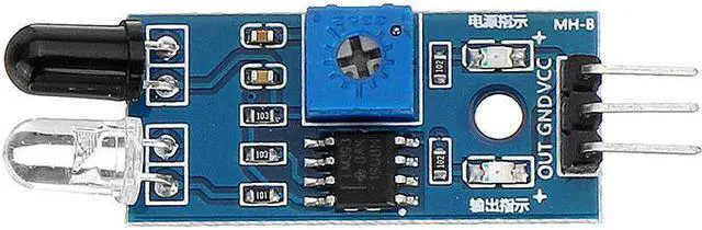 Alt view image 3 of 5 - 50pcs IR Infrared Obstacle Avoidance Sensor Module For Smart Car Robot 3-wire Reflective Photoelectric For