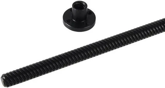 Alt view image 3 of 5 - Coated Motor Lead Screw T8 Lead 2/8mm Pitch 2mm POM Nut for Ender-3 Series/CR-10 Series/Sidewinder 3D Printer Part